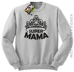 Super mama korona miss - Bluza STANDARD melanż