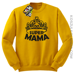 Super mama korona miss - Bluza STANDARD żółta