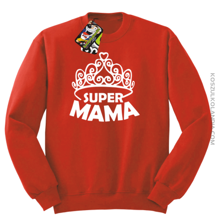 Super mama korona miss - Bluza STANDARD red