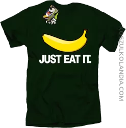 JUST EAT IT Banana - Koszulka męska butelkowa 