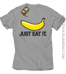 JUST EAT IT Banana - Koszulka męska melanż 