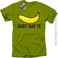 JUST EAT IT Banana - Koszulka męska kiwi 