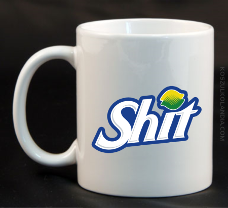 SHIT Parody Fan Style - Kubek ceramiczny 
