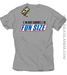 I`m not short i`m funsize fun size - Koszulka męska melanż
