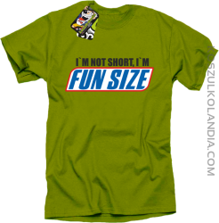 I`m not short i`m funsize fun size - Koszulka męska kiwi