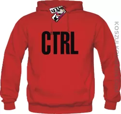 CTRL - bluza męska - czerwony
