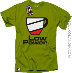 LOW POWER - koszulka męska kiwi 