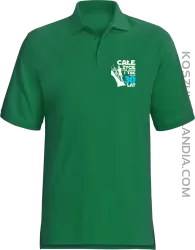 Całe życie pod górkę i tak już od 30 lat - Koszulka męska Polo zielona 