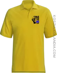 Całe życie pod górkę i tak już od 30 lat - Koszulka męska Polo żółta 