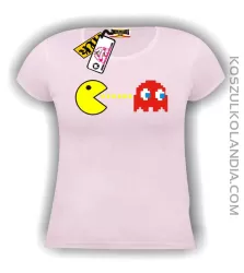 Pac-Man -koszulka damska różowa