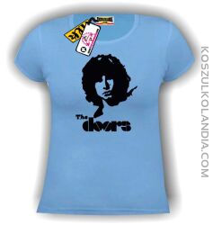 The Doors, Jim Morrison - koszulka damska błękitna