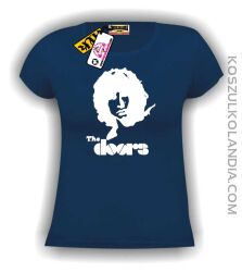 The Doors, Jim Morrison - koszulka damska granatowa