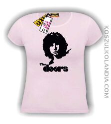 The Doors, Jim Morrison - koszulka damska różowa