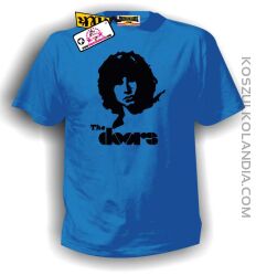 The Doors, Jim Morrison - koszulka męska niebieska