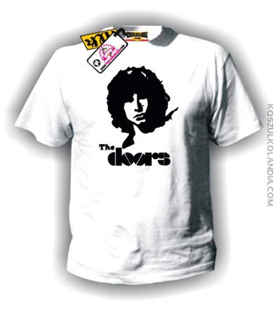 The Doors, Jim Morrison - koszulka męska biała