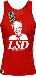 LSD Beffy - Top damski czerwony 