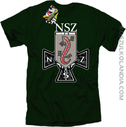 NSZ Narodowe Siły Zbrojne - Koszulka męska butelkowa 