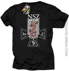 NSZ Narodowe Siły Zbrojne - Koszulka męska czarna 