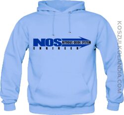 NOS Nitrous Oxide System Enginner - Bluza męska z kapturem 2