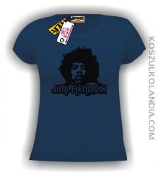 Jimi Hendrix koszulka damska granatowa