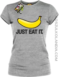 JUST EAT IT Banana - Koszulka damska melanż 