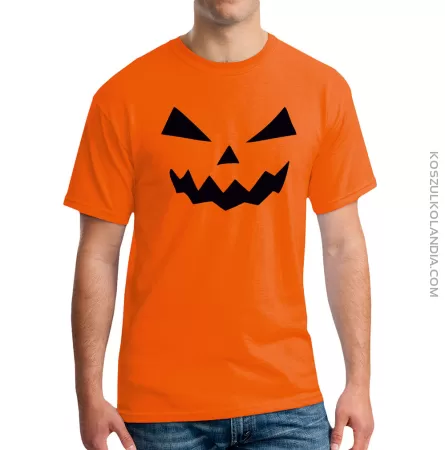Halloween FACE - koszulka męska