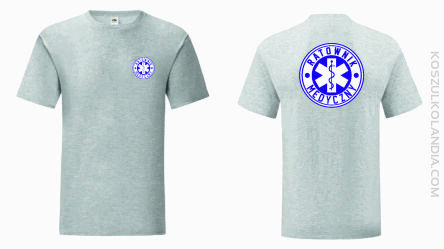 RATOWNIK MEDYCZNY- koszulka męska dla ratowników melanż 
