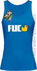 Fuck ala Duck - Top damski niebieska 