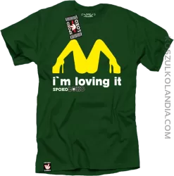 MCky I`m Loving It - koszulka męska zielona 