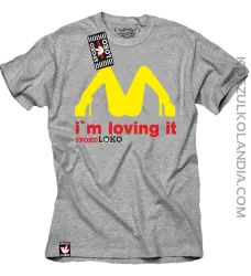 MCky I`m Loving It - koszulka męska melanż 