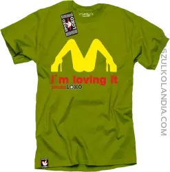 MCky I`m Loving It - koszulka męska kiwi