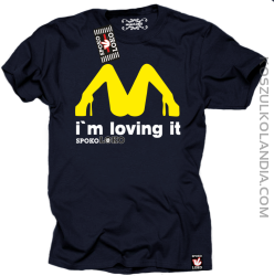MCky I`m Loving It - koszulka męska granat