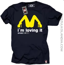 MCky I`m Loving It - koszulka męska granat