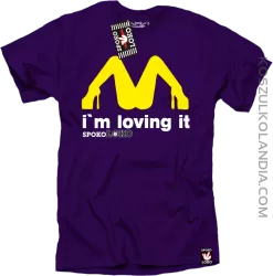MCky I`m Loving It - koszulka męska fiolet 
