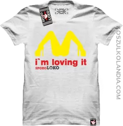 MCky I`m Loving It - koszulka męska biała 
