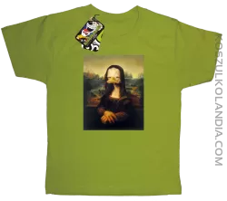MonaLisa Mother Ducker - Koszulka dziecięca kiwi