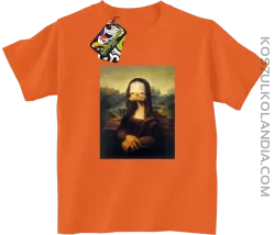 MonaLisa Mother Ducker - Koszulka dziecięca pomarańcz 