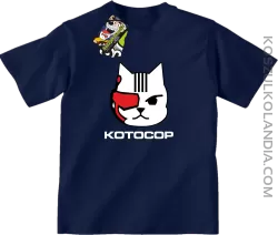 KOTOCOP - Koszulka dziecięca granatowa 