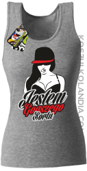 JESTEM GORSZEGO SORTU Sexy Polish Girl - Top Damski - Melanż