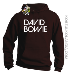 DAVID BOWIE - bluza z kapturem męska - Brązowy