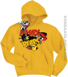 Angry Bears - bluza dziecięca - żółty