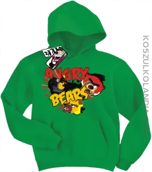Angry Bears - bluza dziecięca - zielony