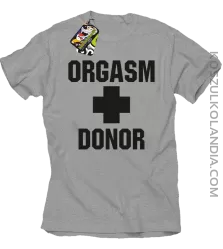 Orgasm Donor - Koszulka męska melanż 