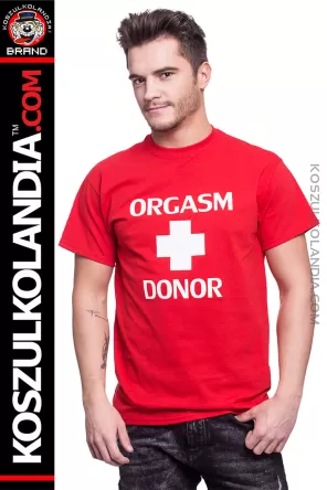 Orgasm Donor - Koszulka męska