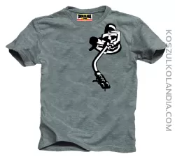 dj koszulki dla muzyków Ramię gramofonu adapter dla DJ `a - koszulka męska 2