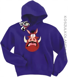 Pumba Scream - modna bluza dziecięca - fioletowy