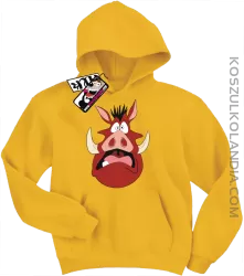 Pumba Scream - modna bluza dziecięca - żółty