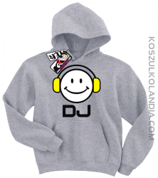 DJ - dziecięca bluza z kapturem - melanżowy
