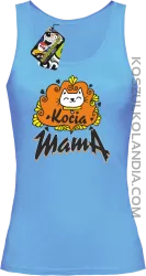 Kocia Mama - Top damski błękit 