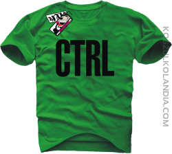 CTRL - koszulka męska - zielony